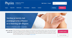 Desktop Screenshot of physios.nl